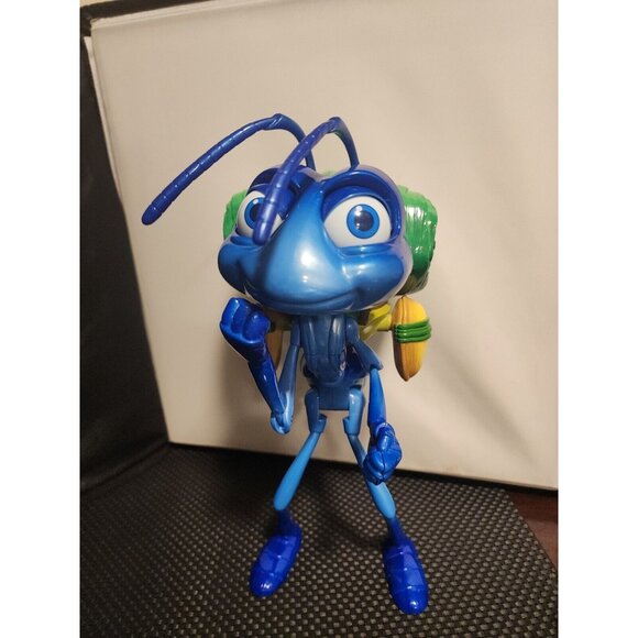 Disney Pixar A Bugs Life Flik Ant Figure Talking Animated Figure 13" Tested Work - Picture 4 of 16